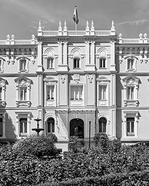 Fachada del Palacio de Fontalba