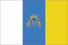 bandera de la CCAA de Canarias