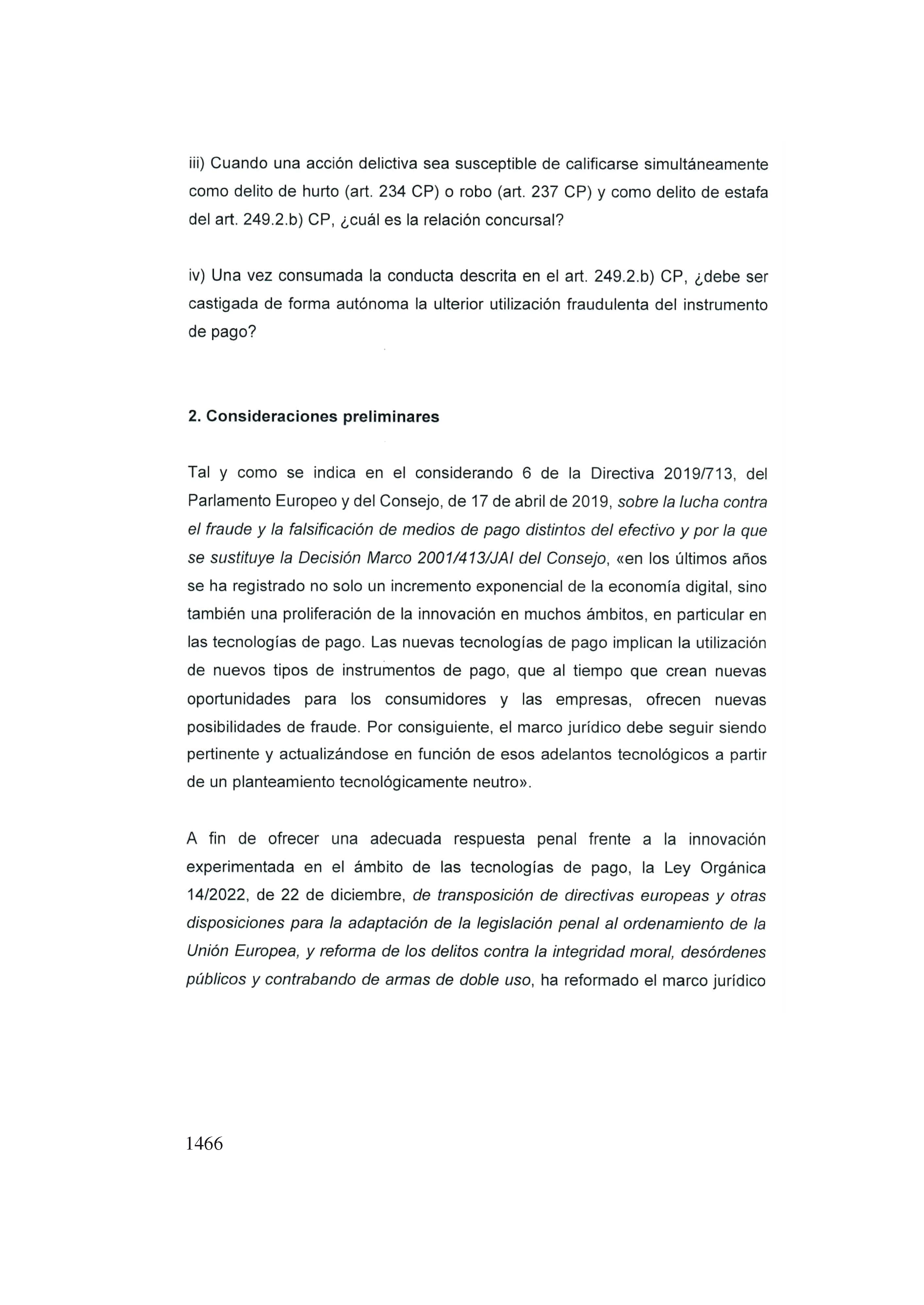 Consulta 1/2024, de 21 de marzo