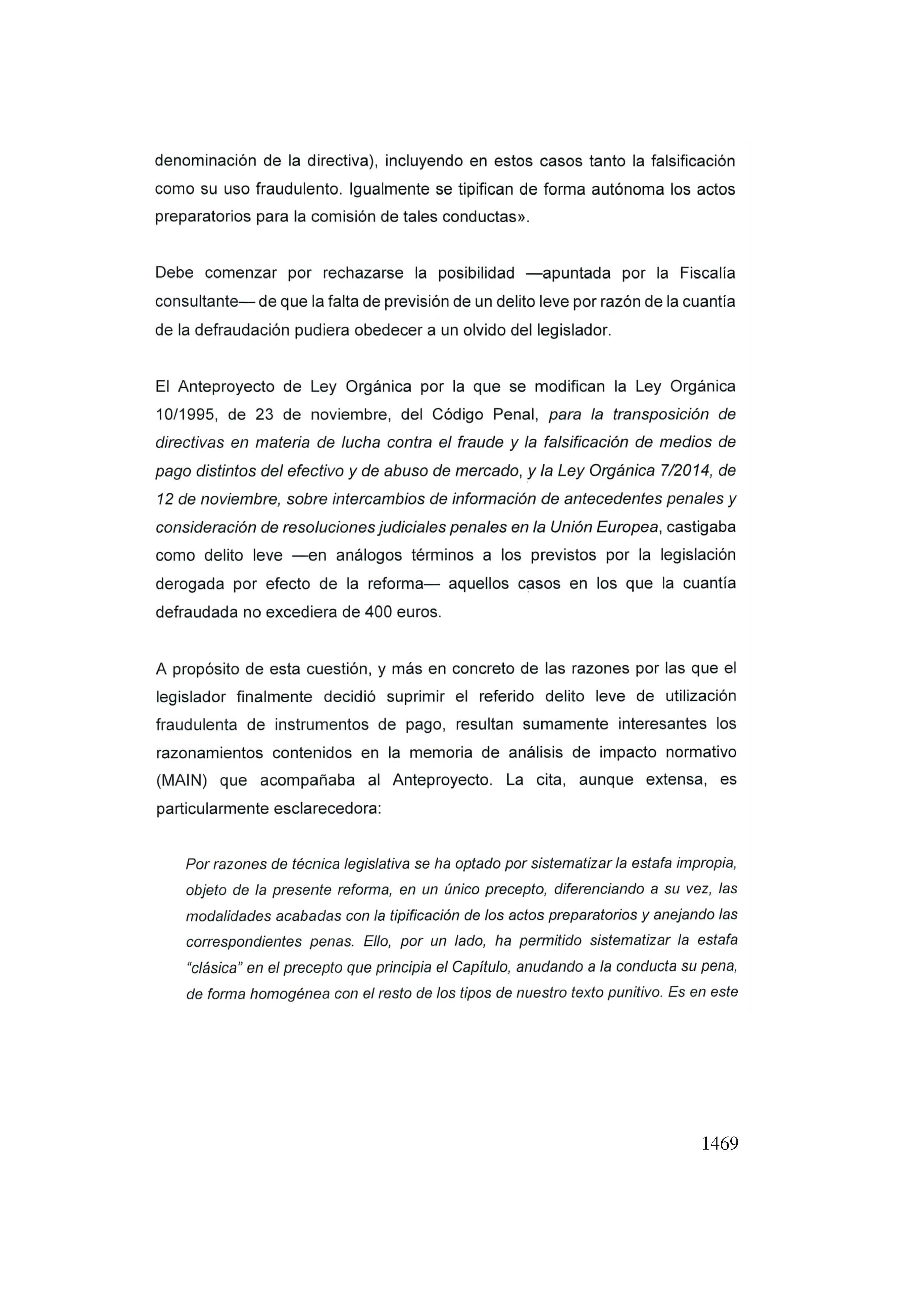 Consulta 1/2024, de 21 de marzo