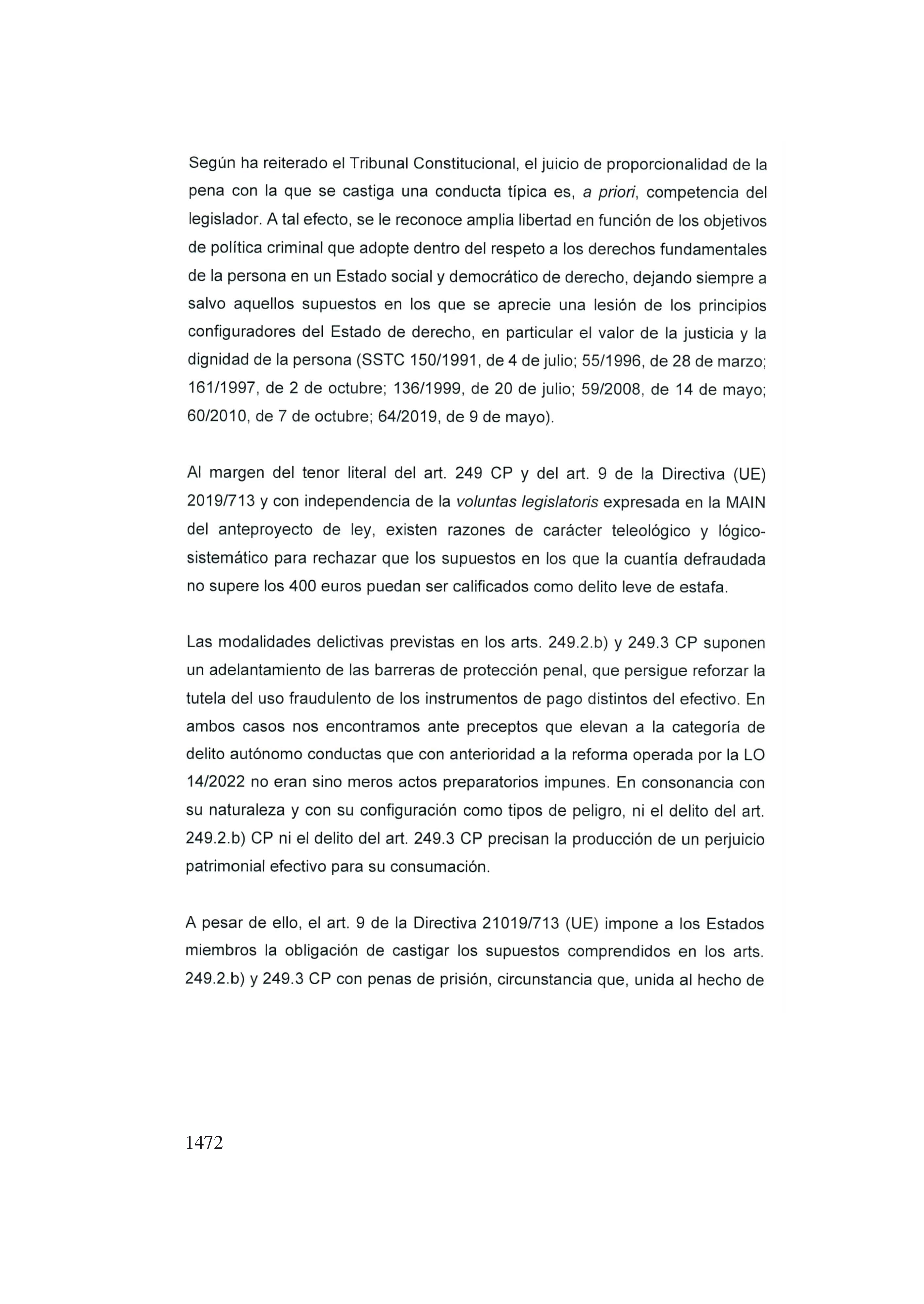 Consulta 1/2024, de 21 de marzo