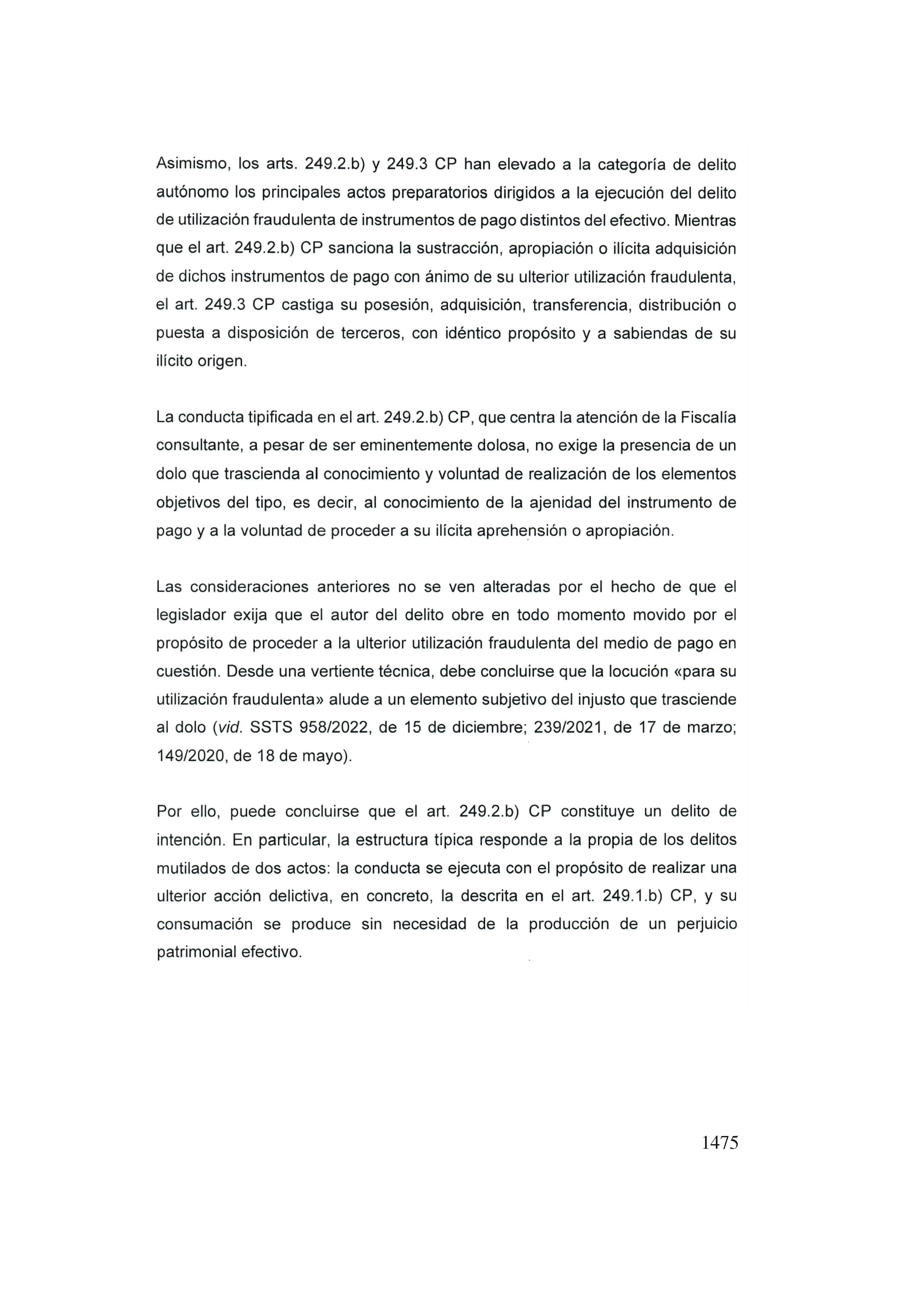Consulta 1/2024, de 21 de marzo