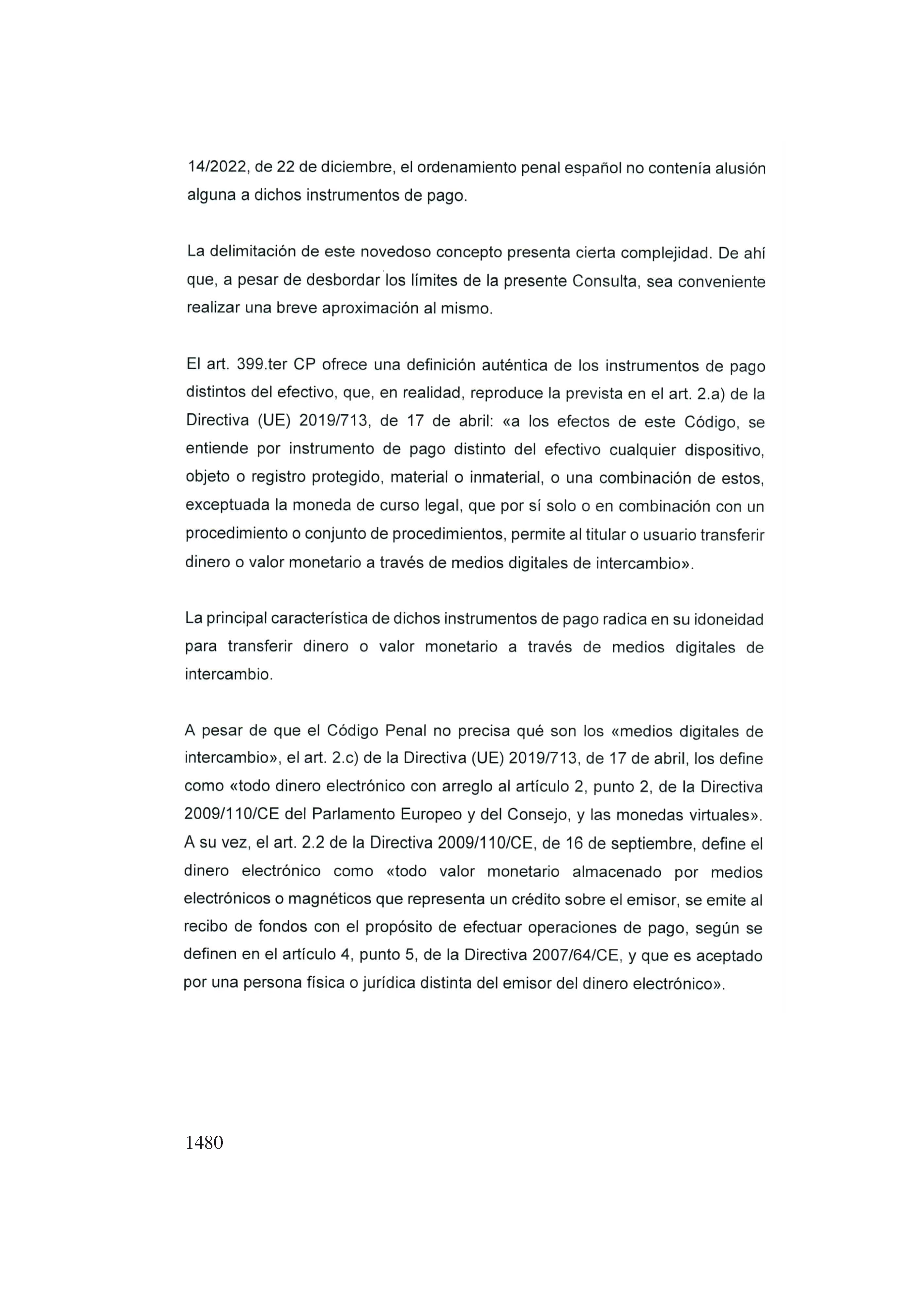 Consulta 1/2024, de 21 de marzo