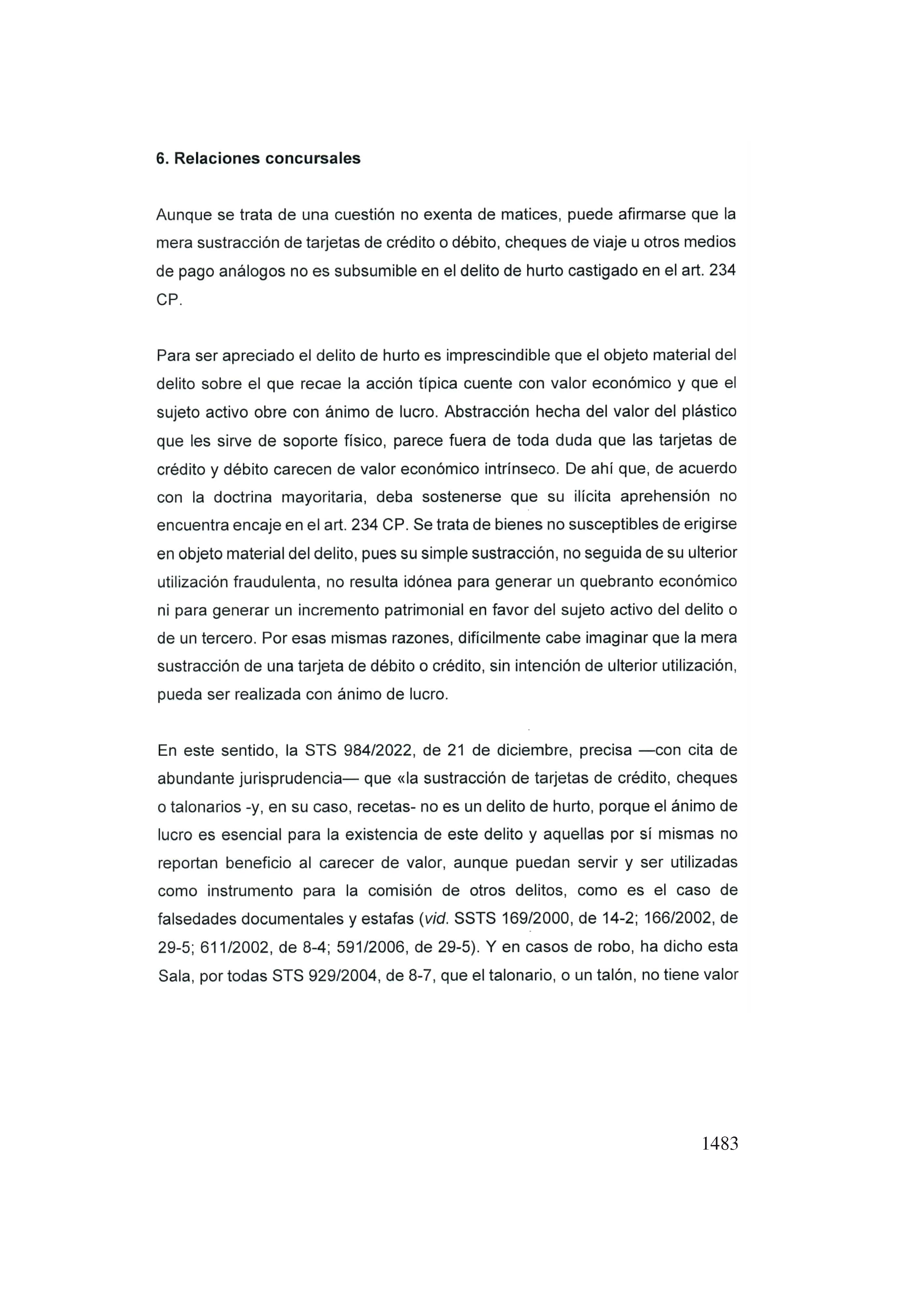 Consulta 1/2024, de 21 de marzo