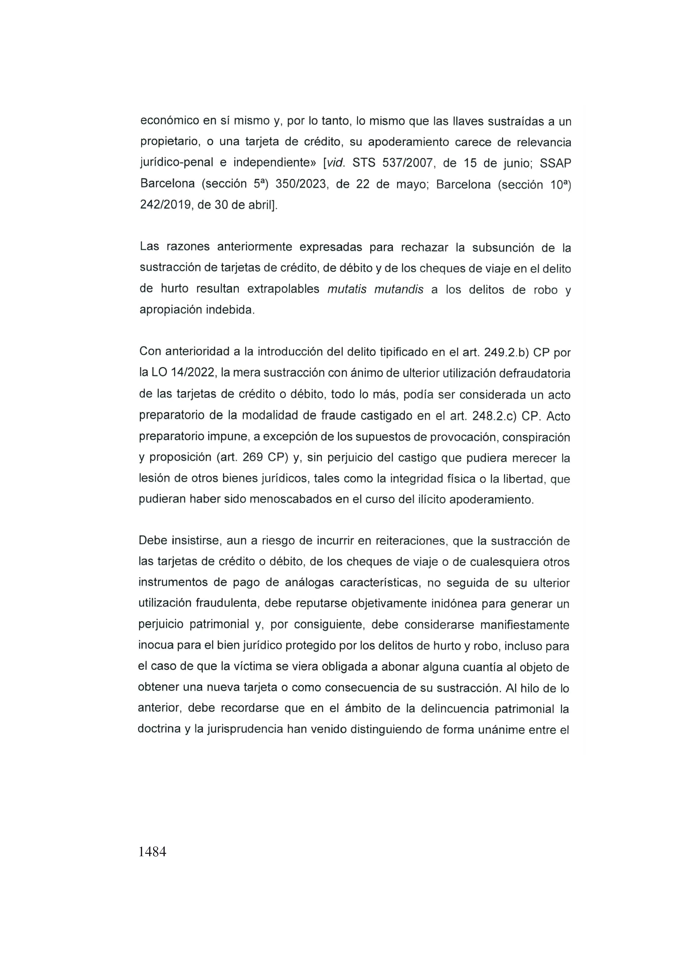 Consulta 1/2024, de 21 de marzo