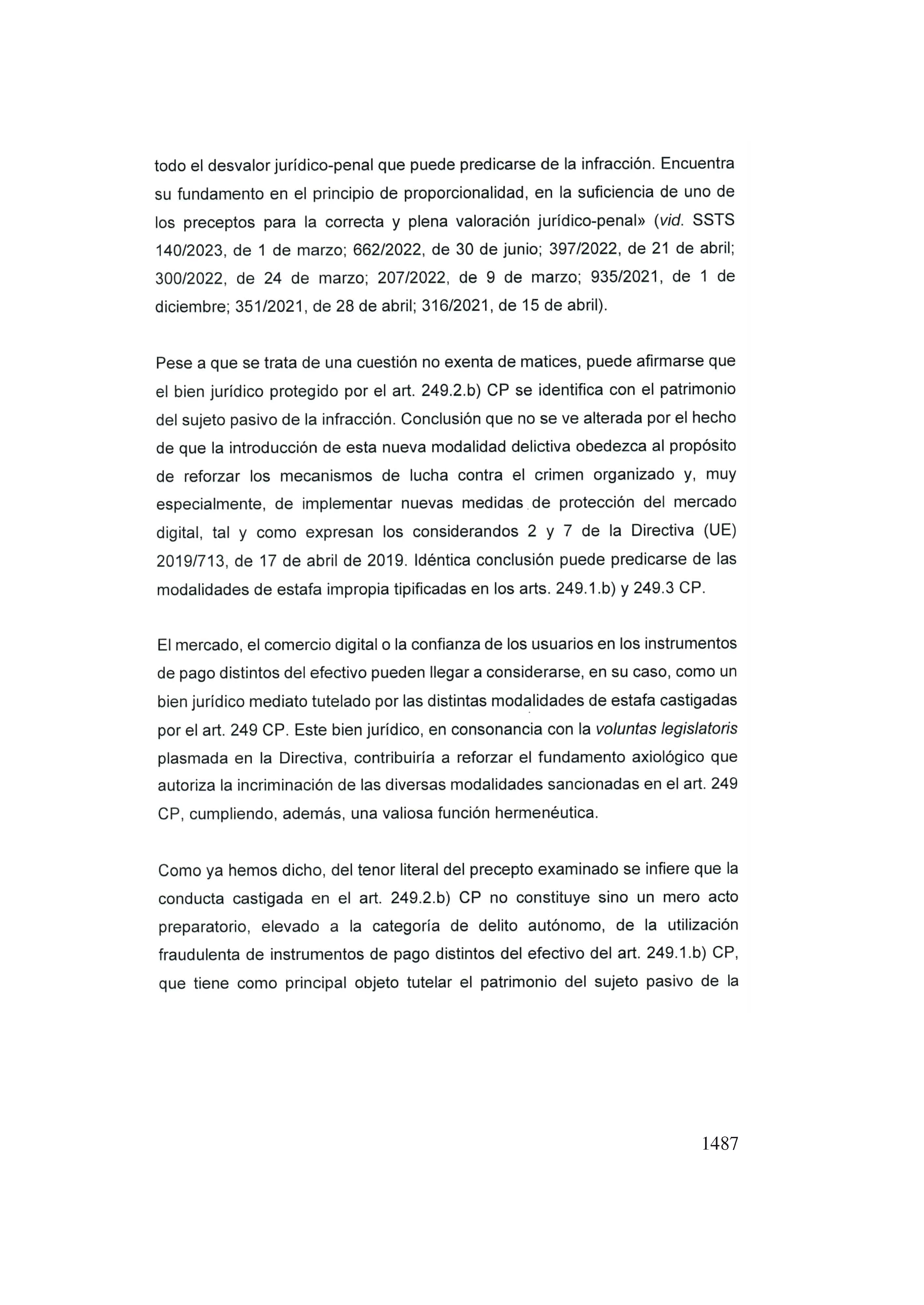 Consulta 1/2024, de 21 de marzo