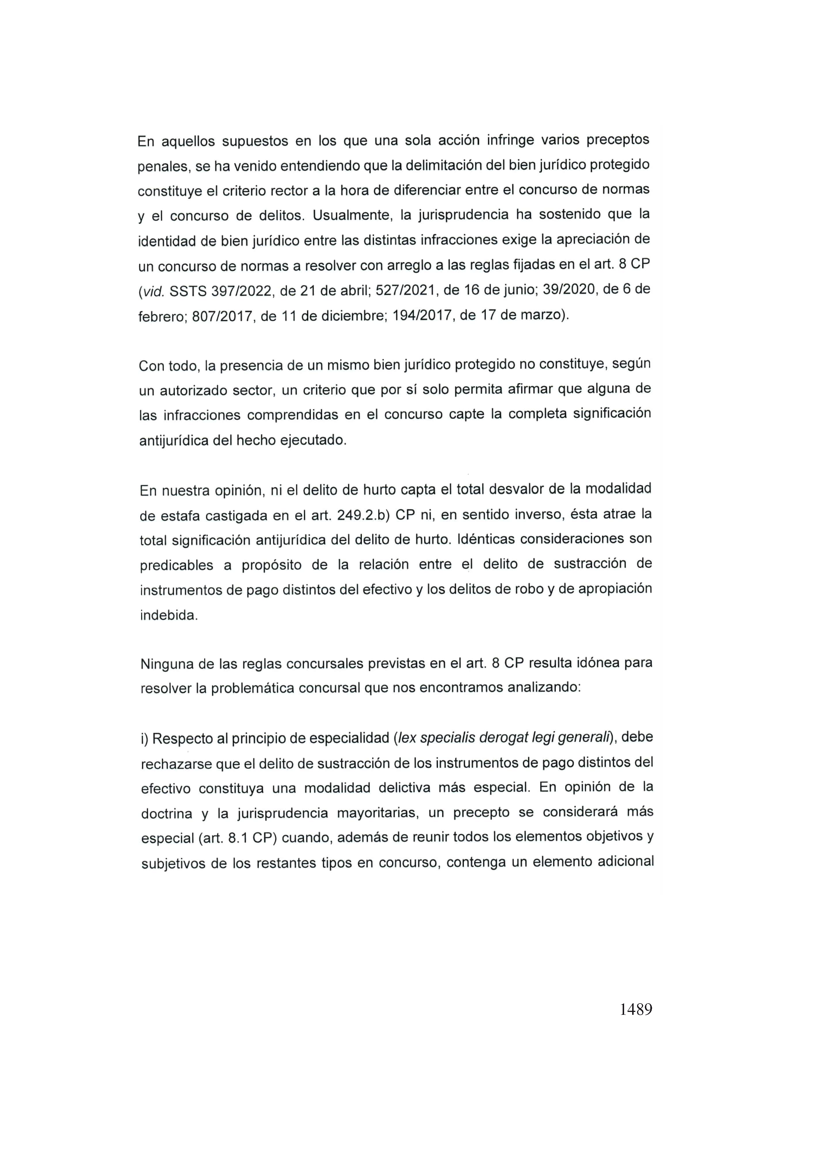 Consulta 1/2024, de 21 de marzo