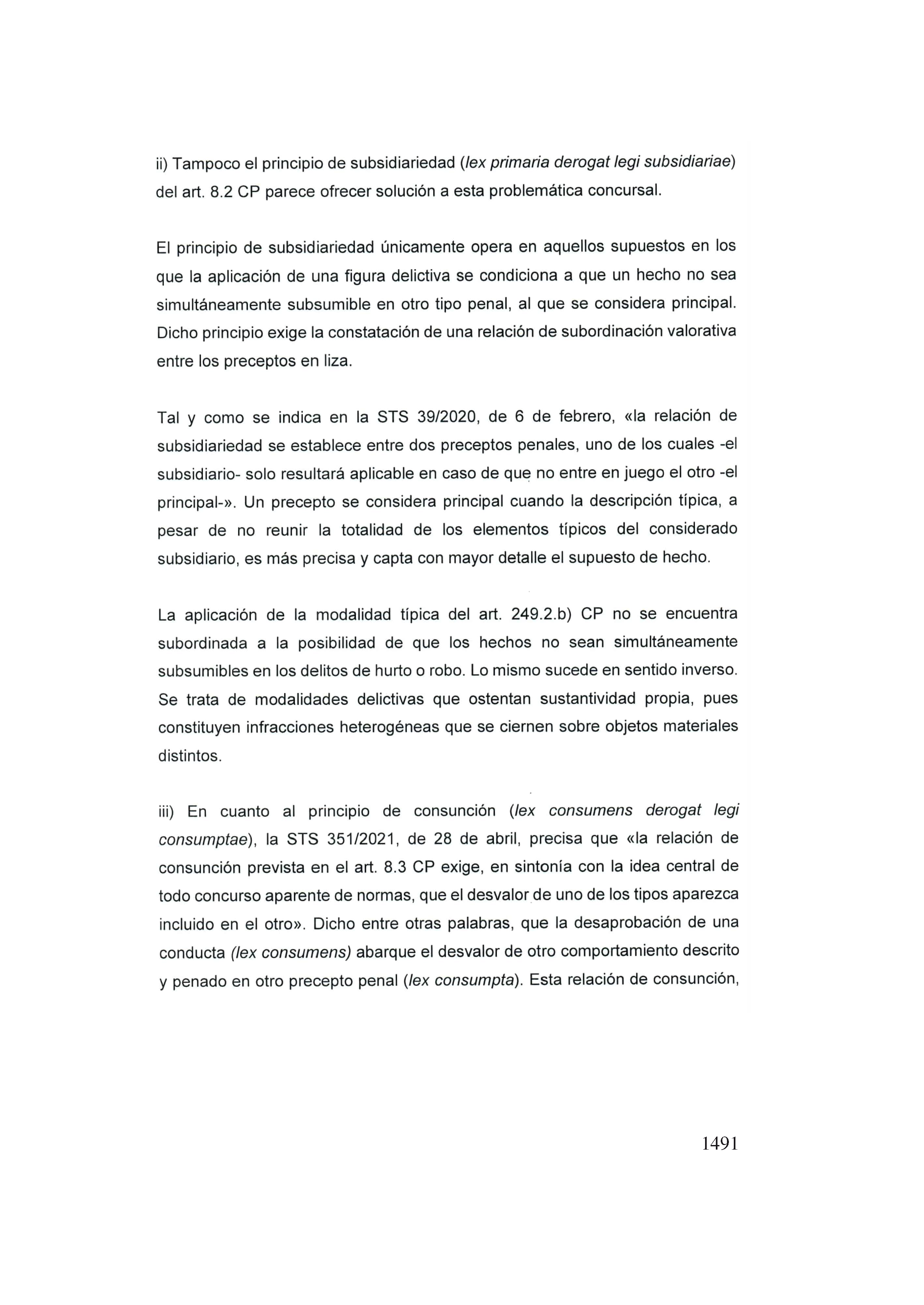 Consulta 1/2024, de 21 de marzo