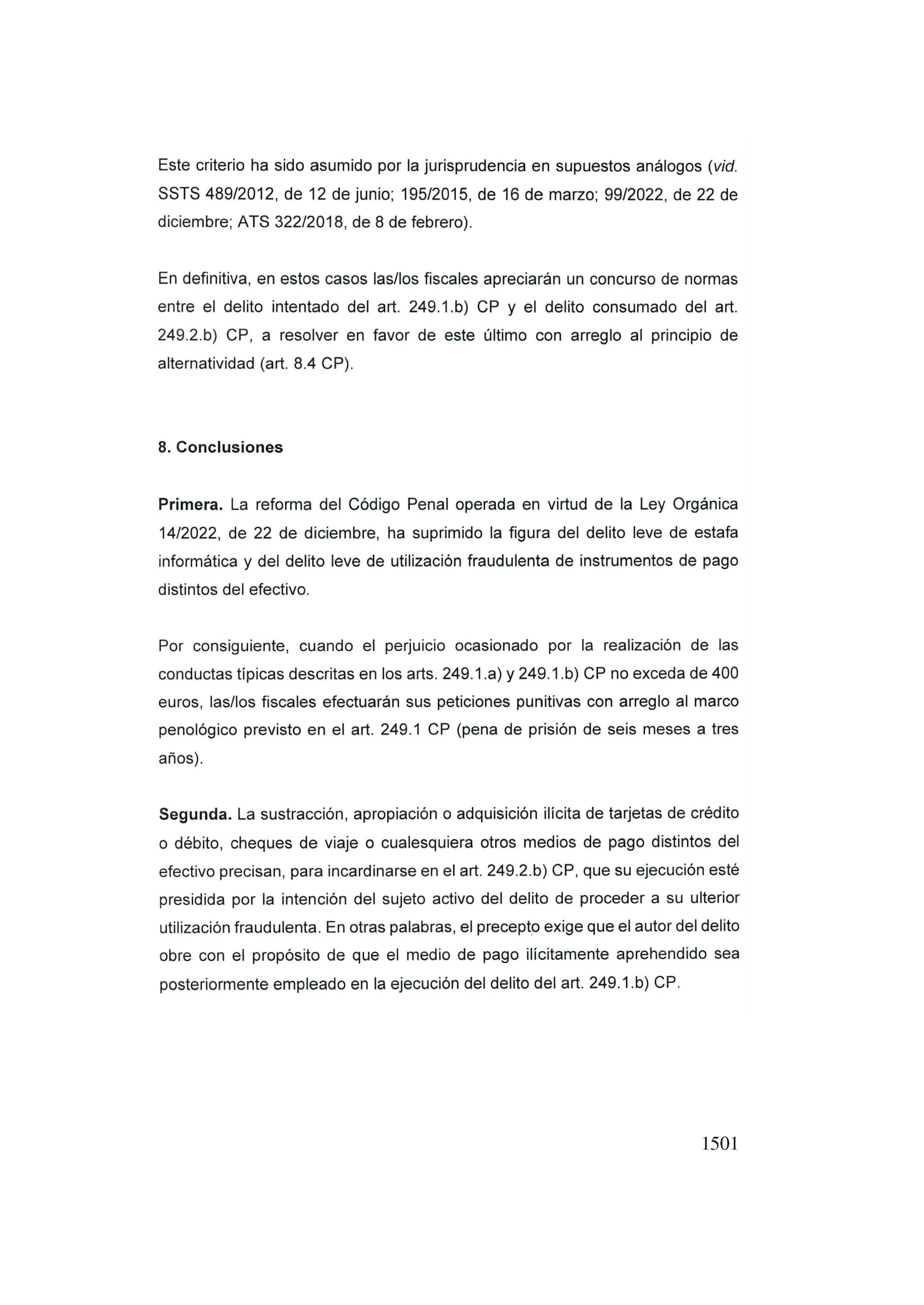 Consulta 1/2024, de 21 de marzo