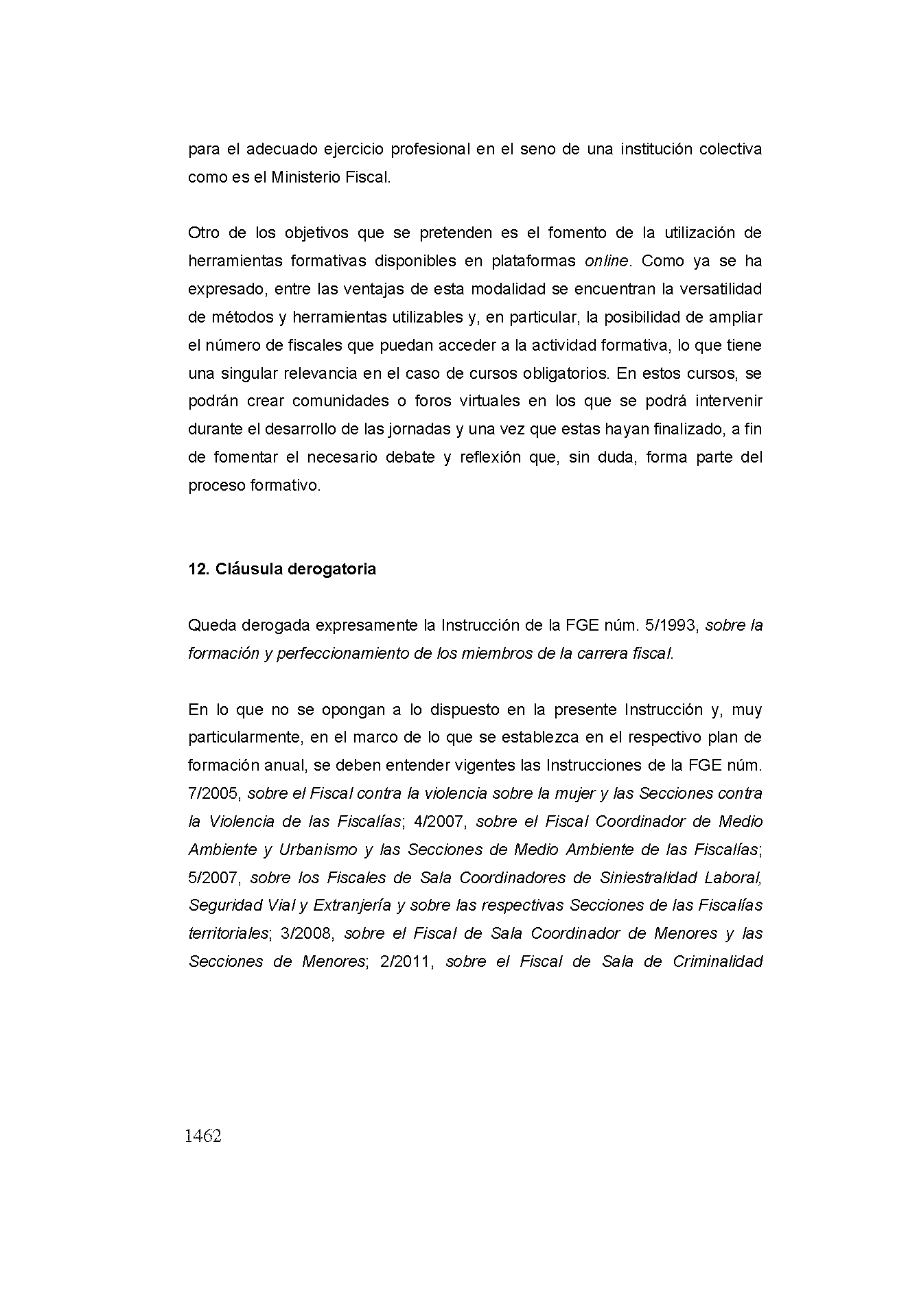 Instrucción 1/2024, de 19 de septiembre