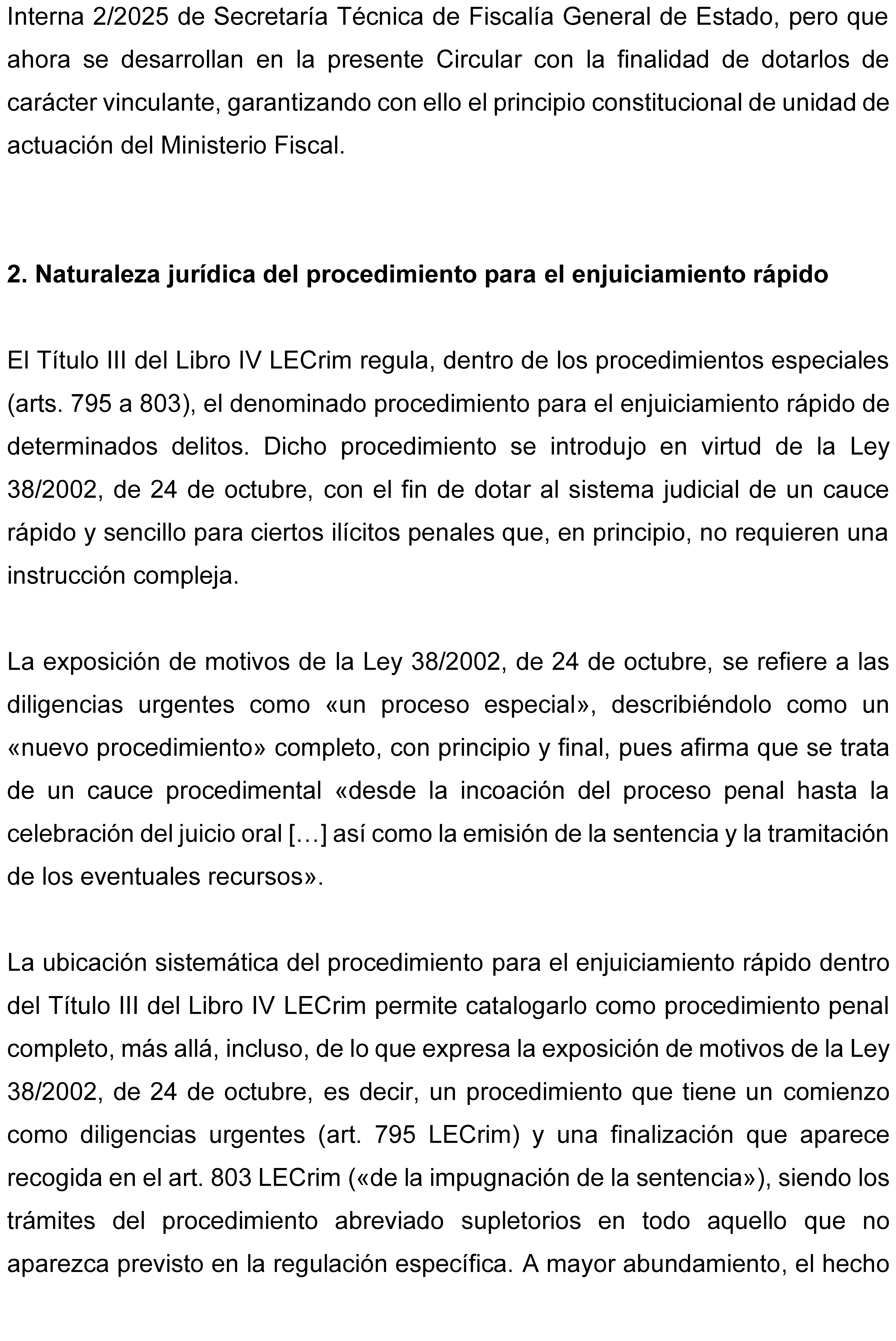Circular 1/2025, de 26 de junio