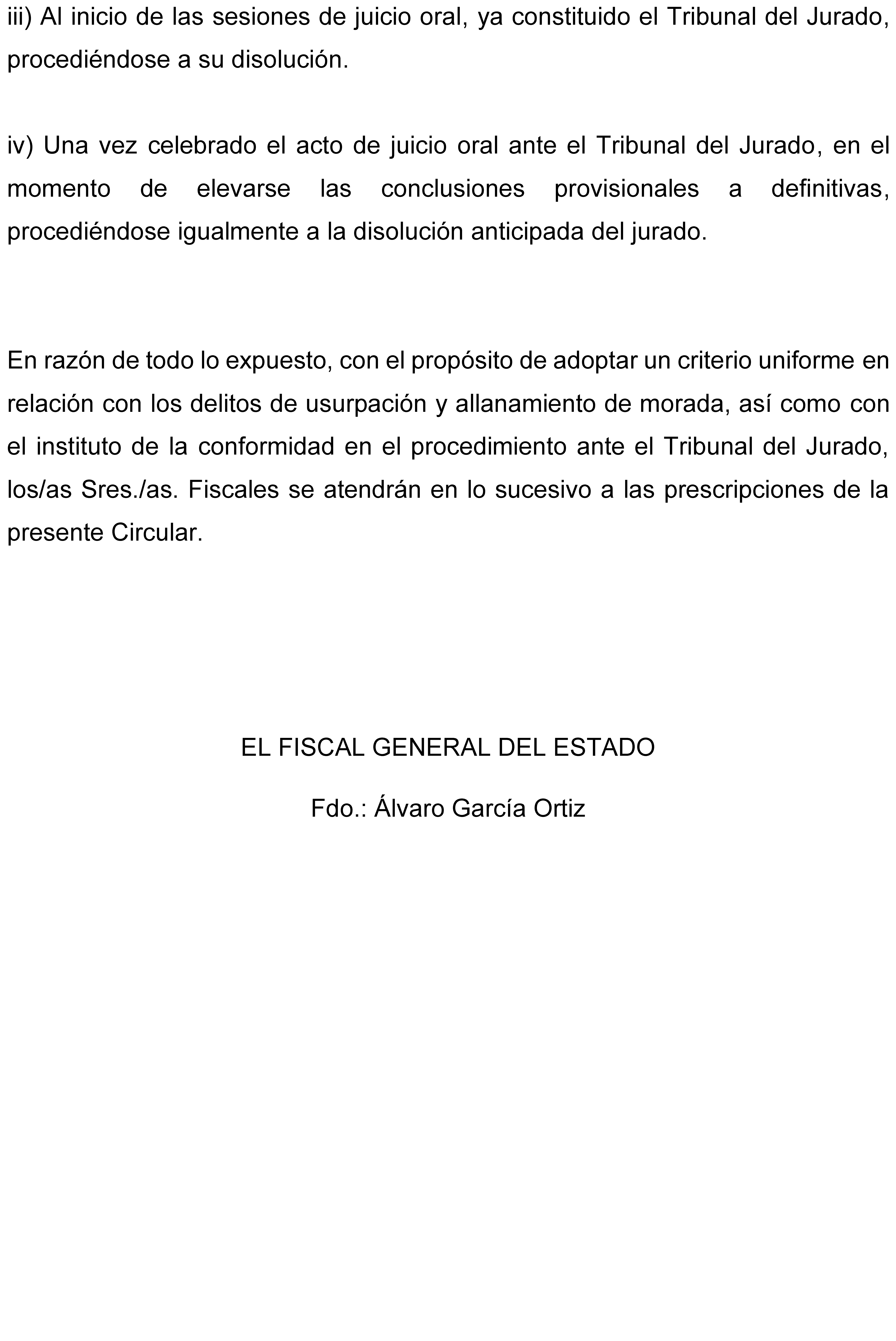 Circular 1/2025, de 26 de junio