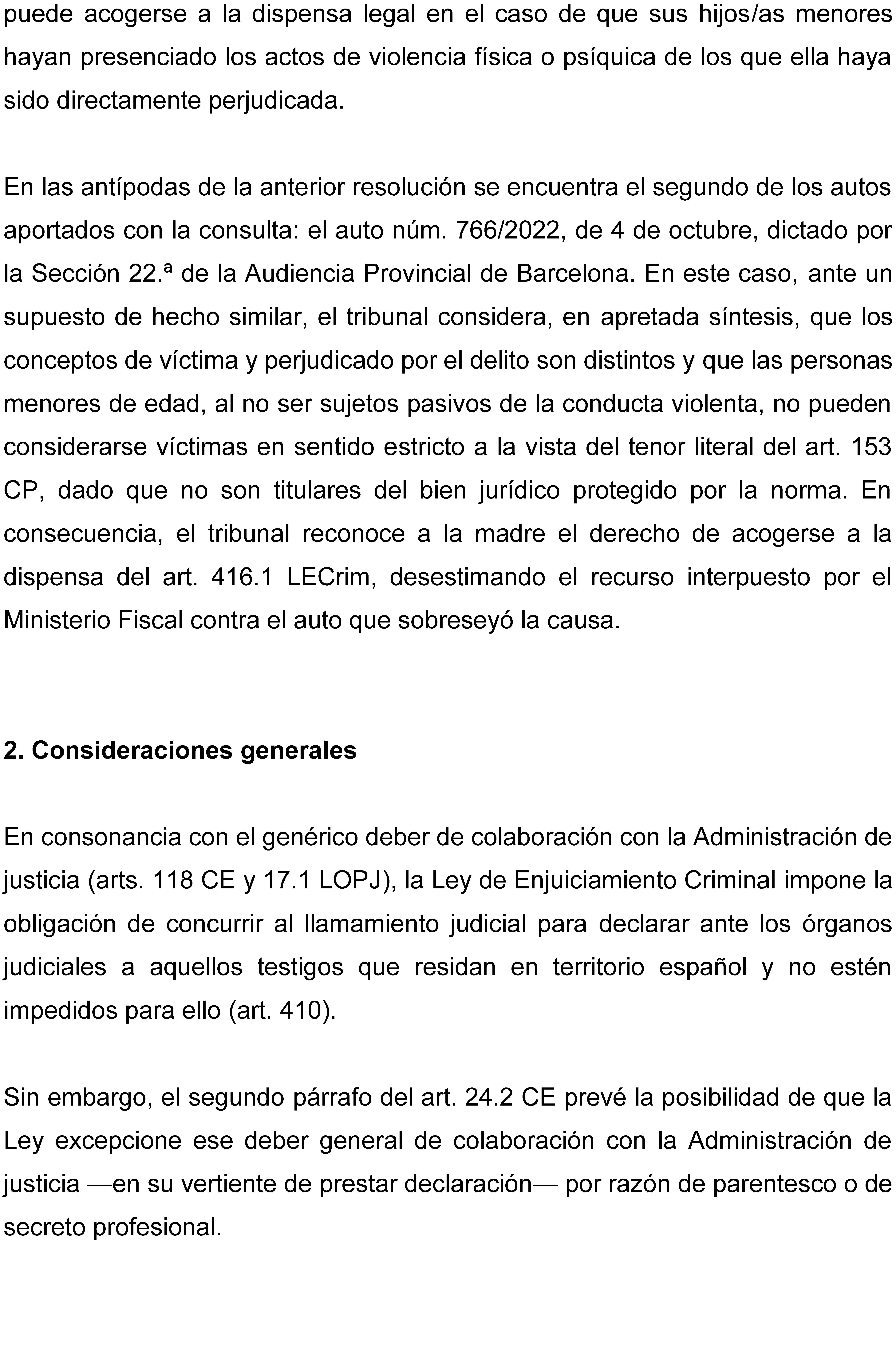 Consulta 1/2025, de 28 de julio