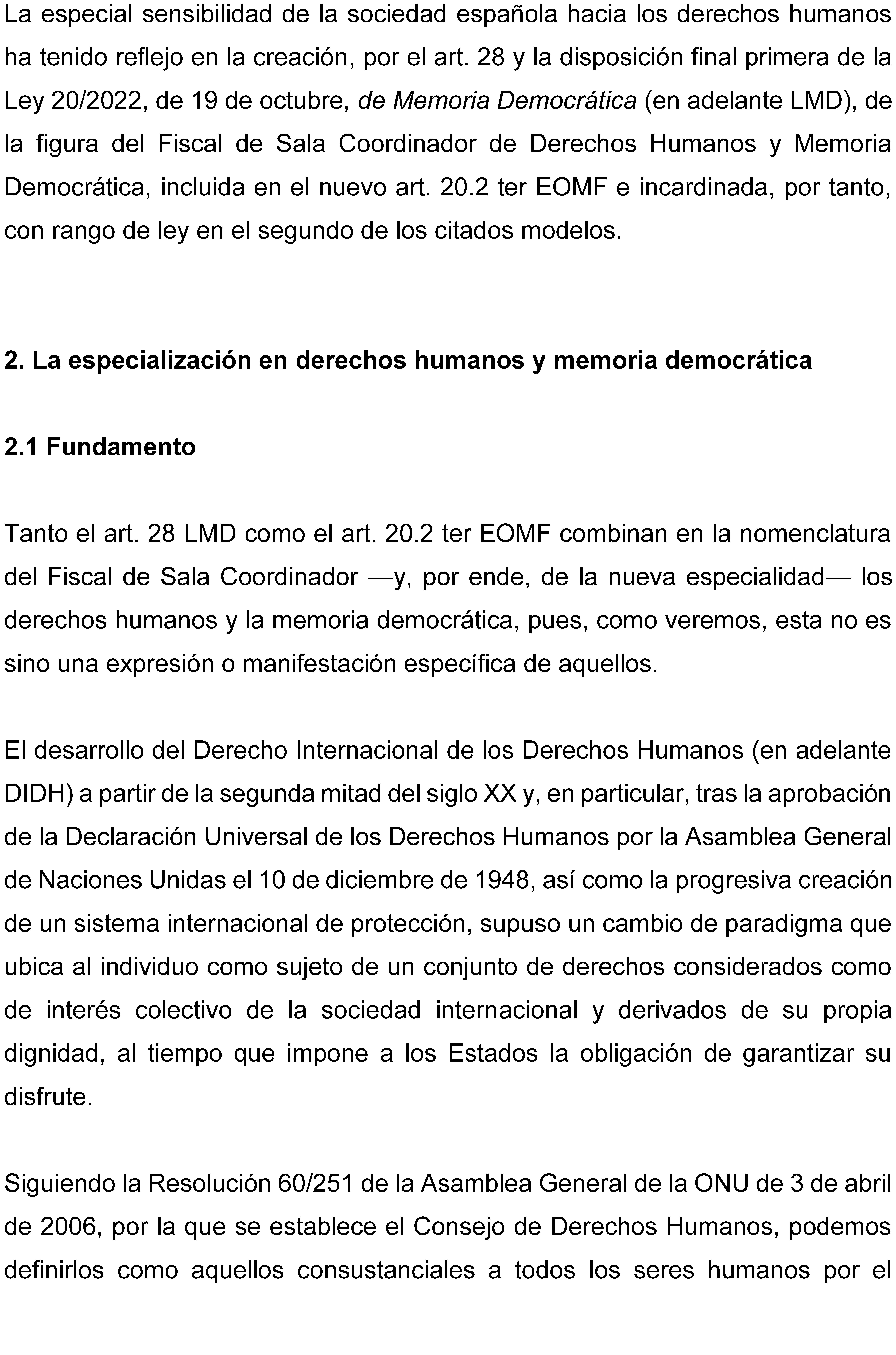 Instrucción 1/2025, de 26 de mayo