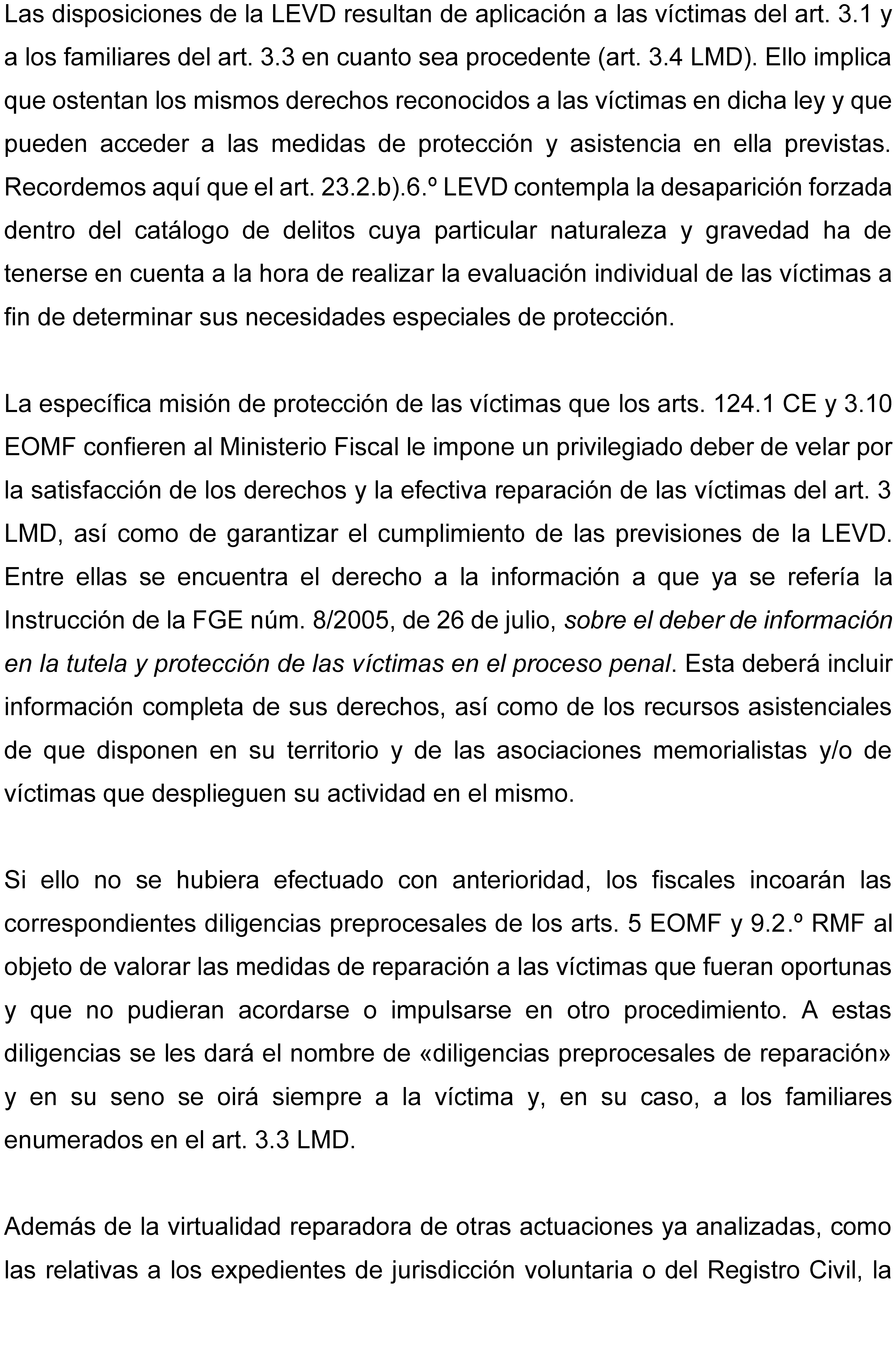 Instrucción 1/2025, de 26 de mayo
