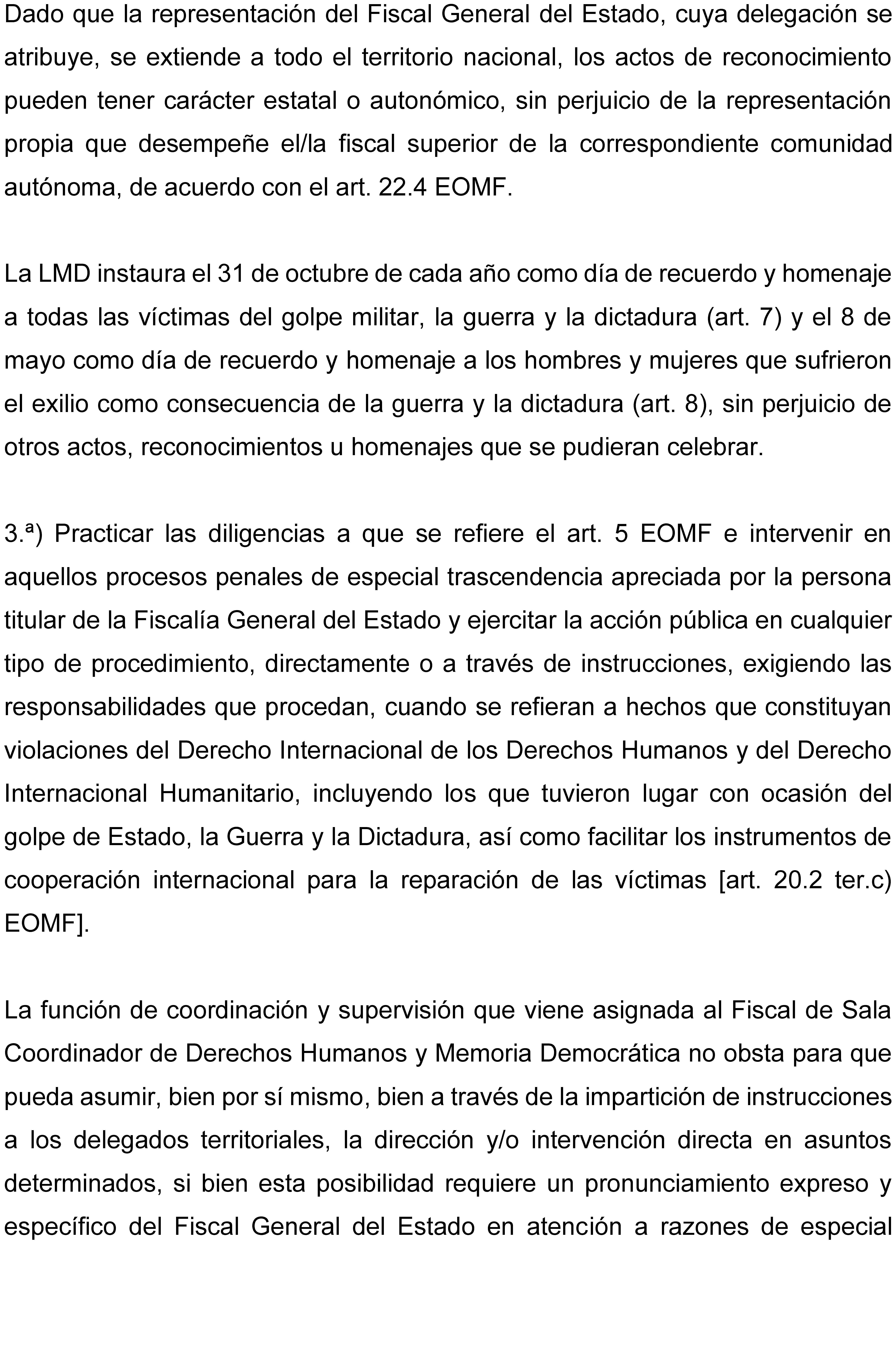 Instrucción 1/2025, de 26 de mayo