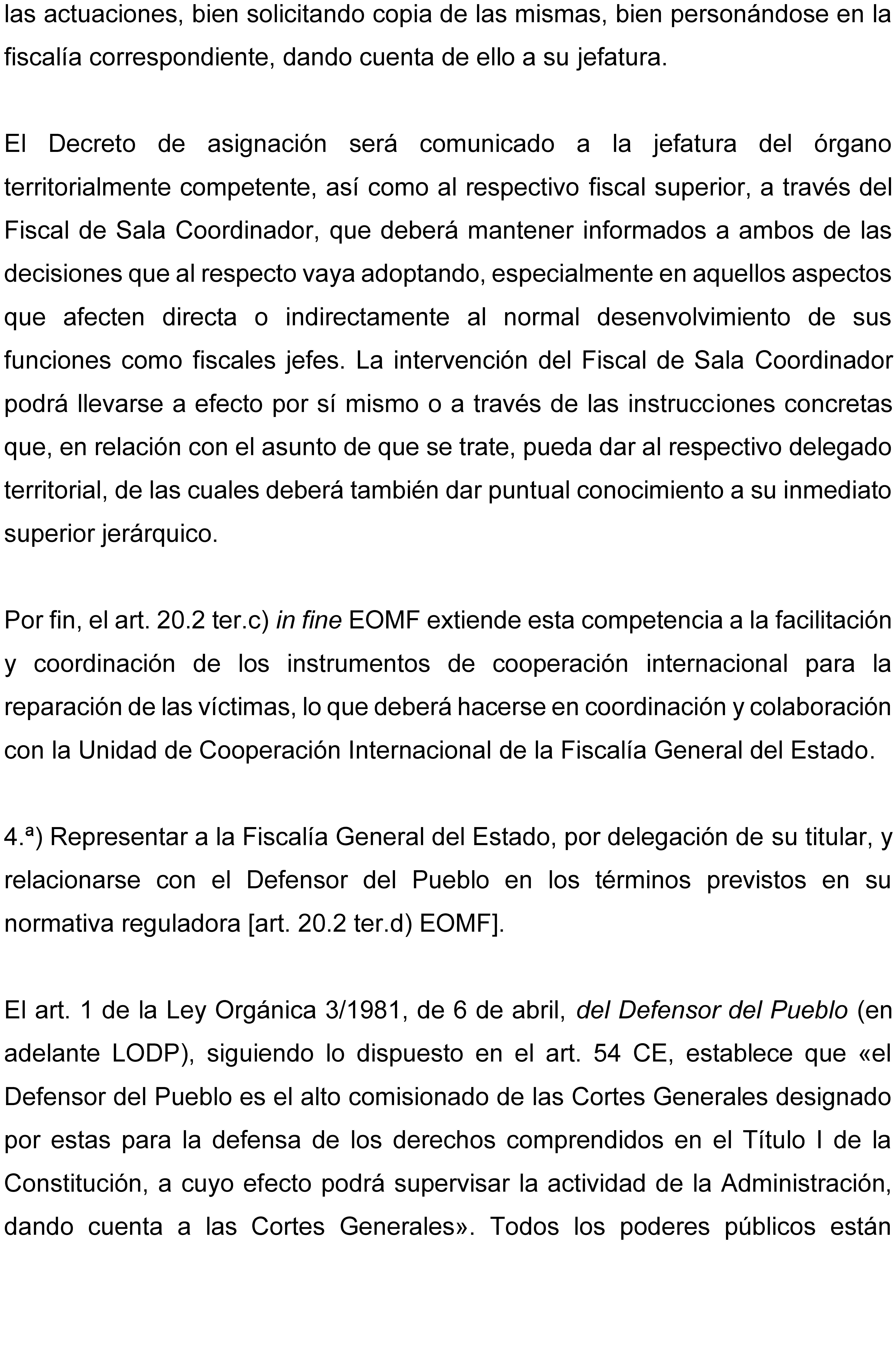 Instrucción 1/2025, de 26 de mayo