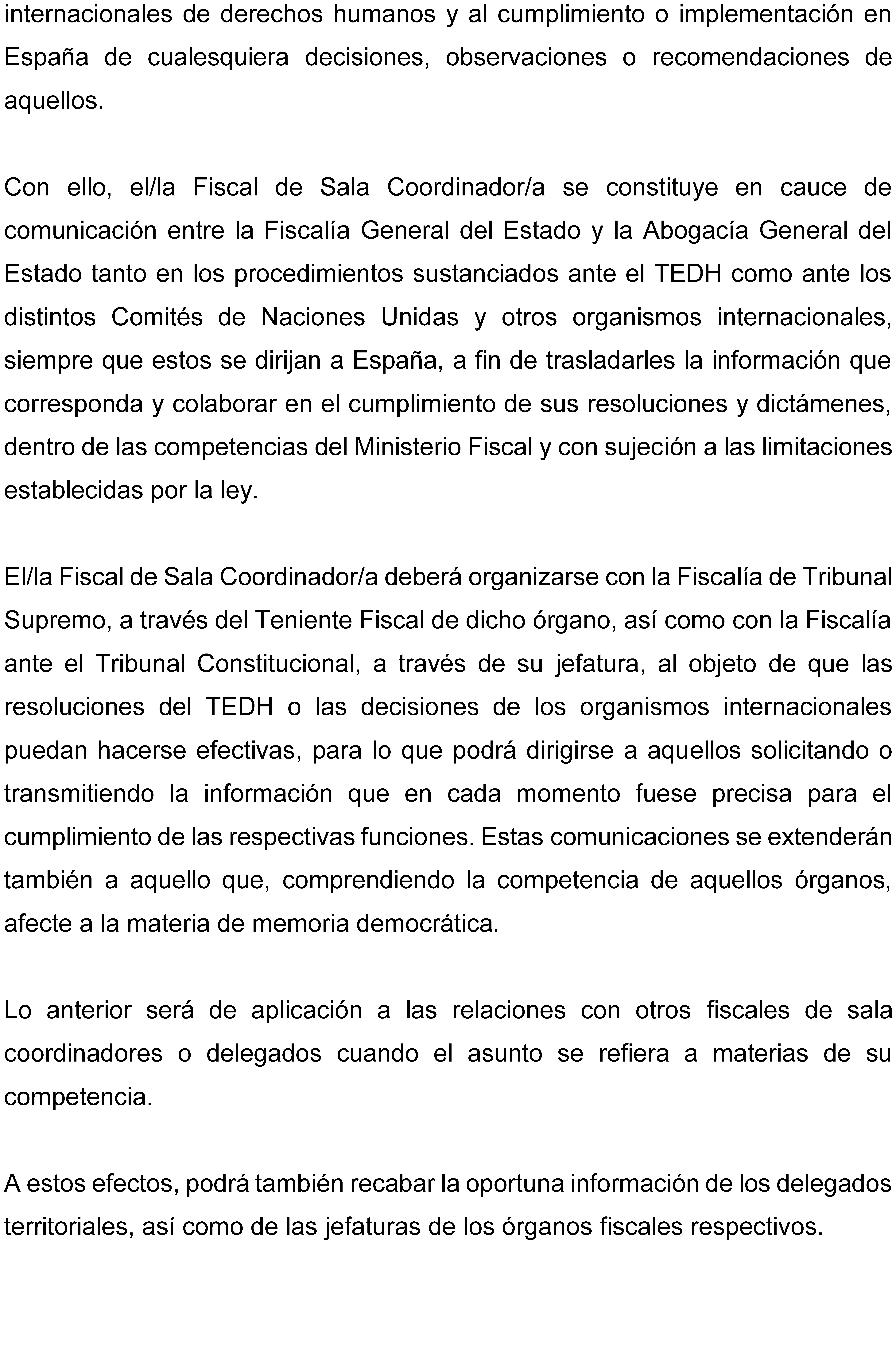 Instrucción 1/2025, de 26 de mayo