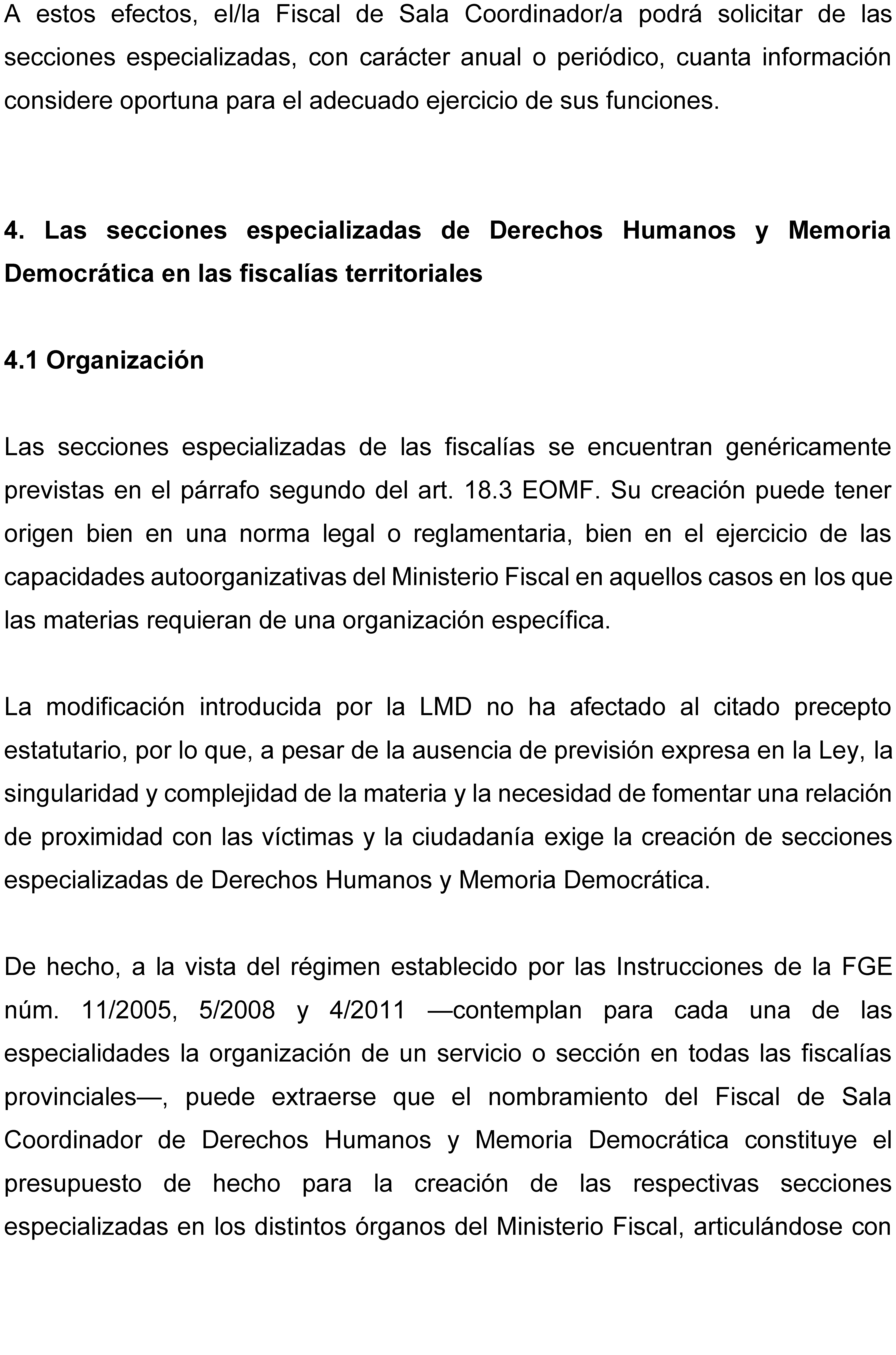 Instrucción 1/2025, de 26 de mayo