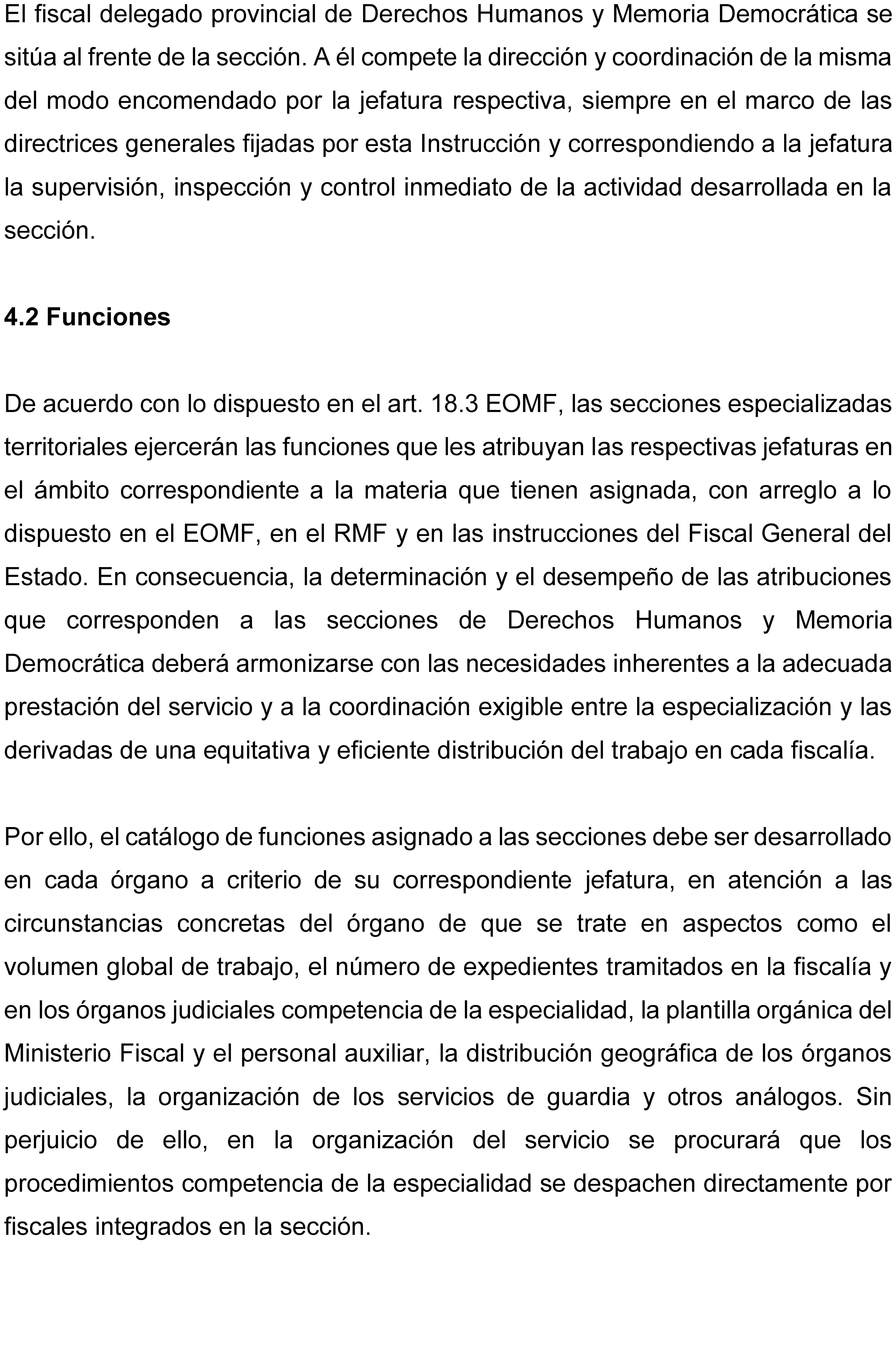 Instrucción 1/2025, de 26 de mayo