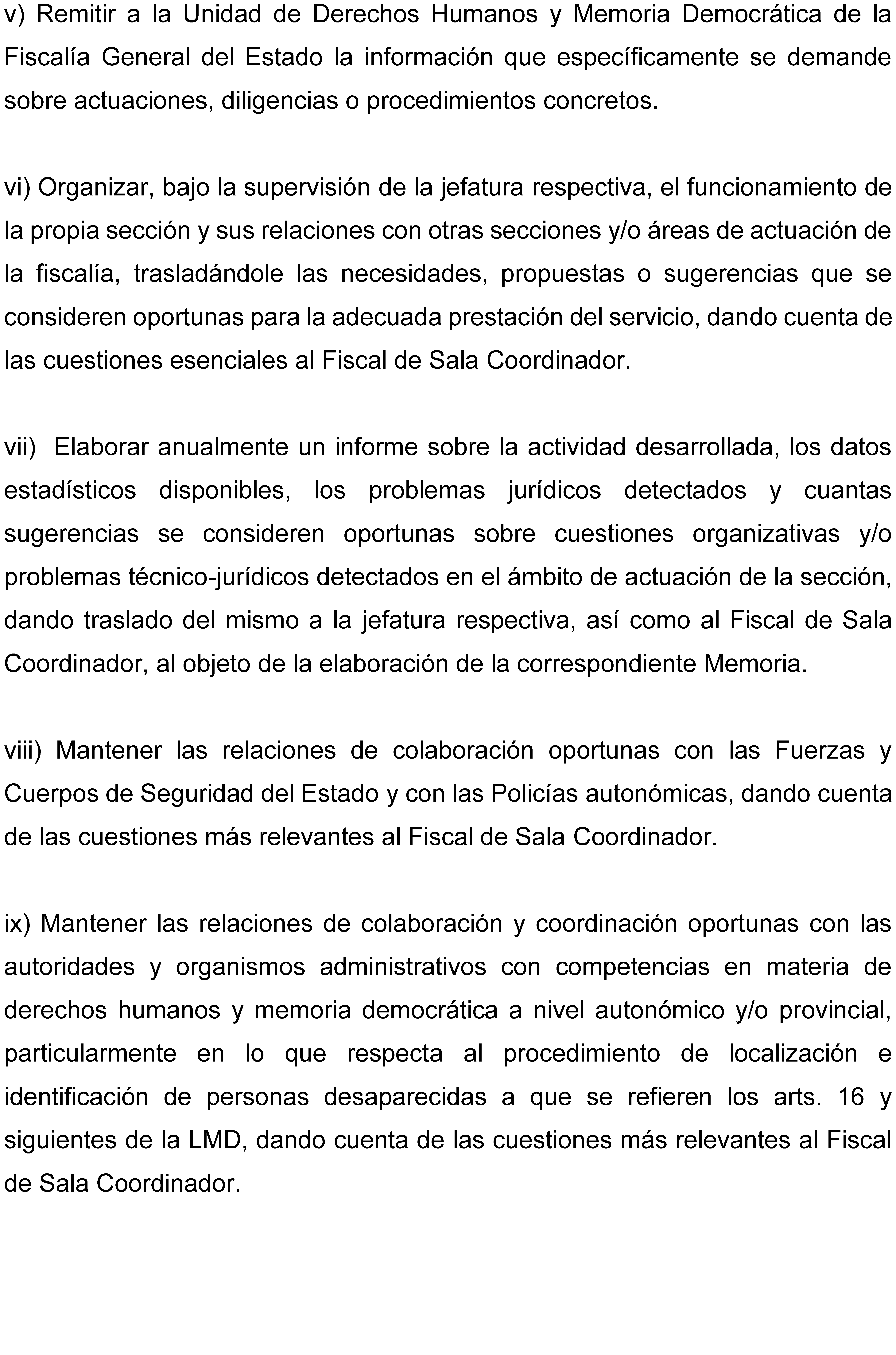 Instrucción 1/2025, de 26 de mayo