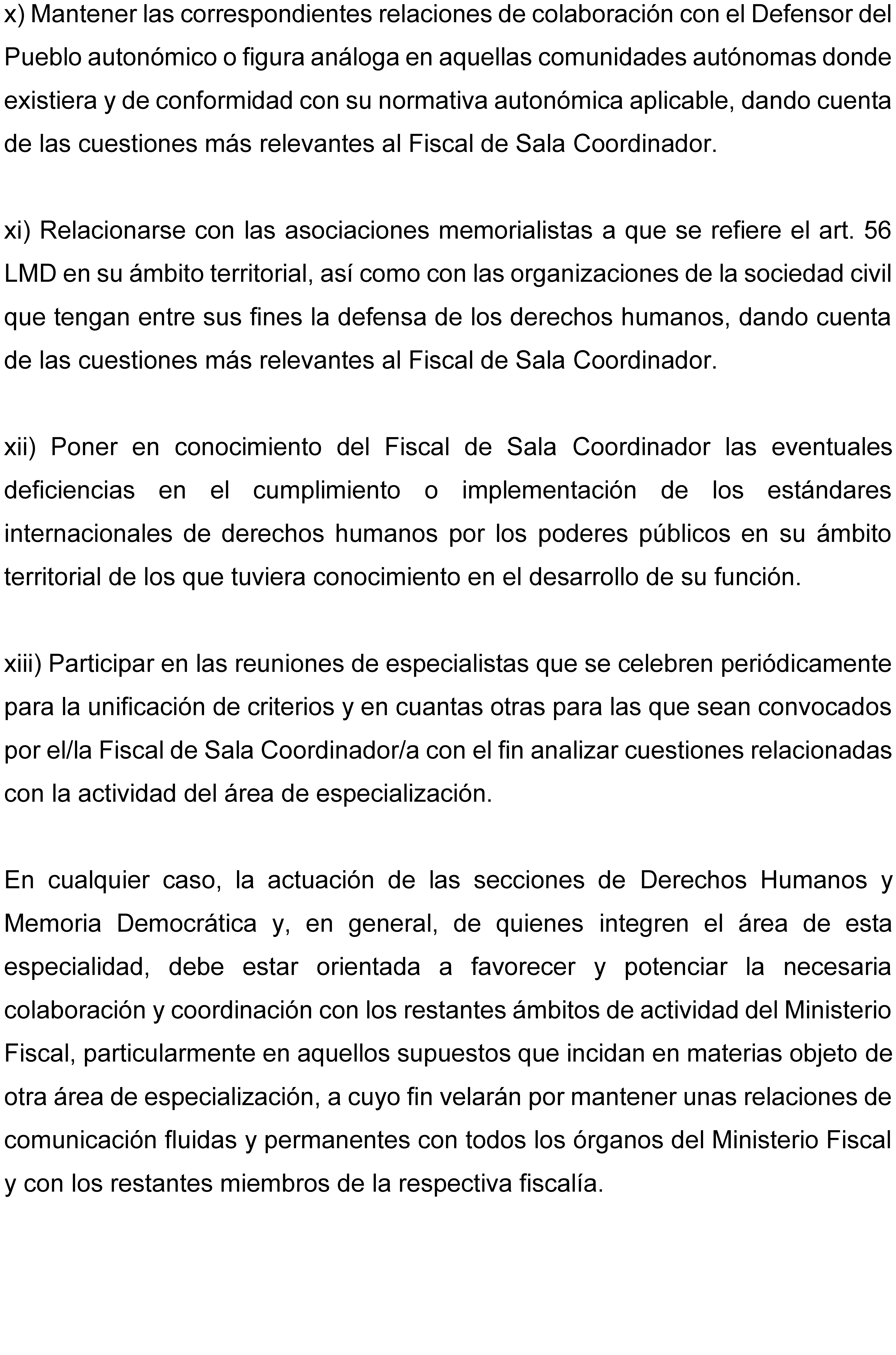 Instrucción 1/2025, de 26 de mayo