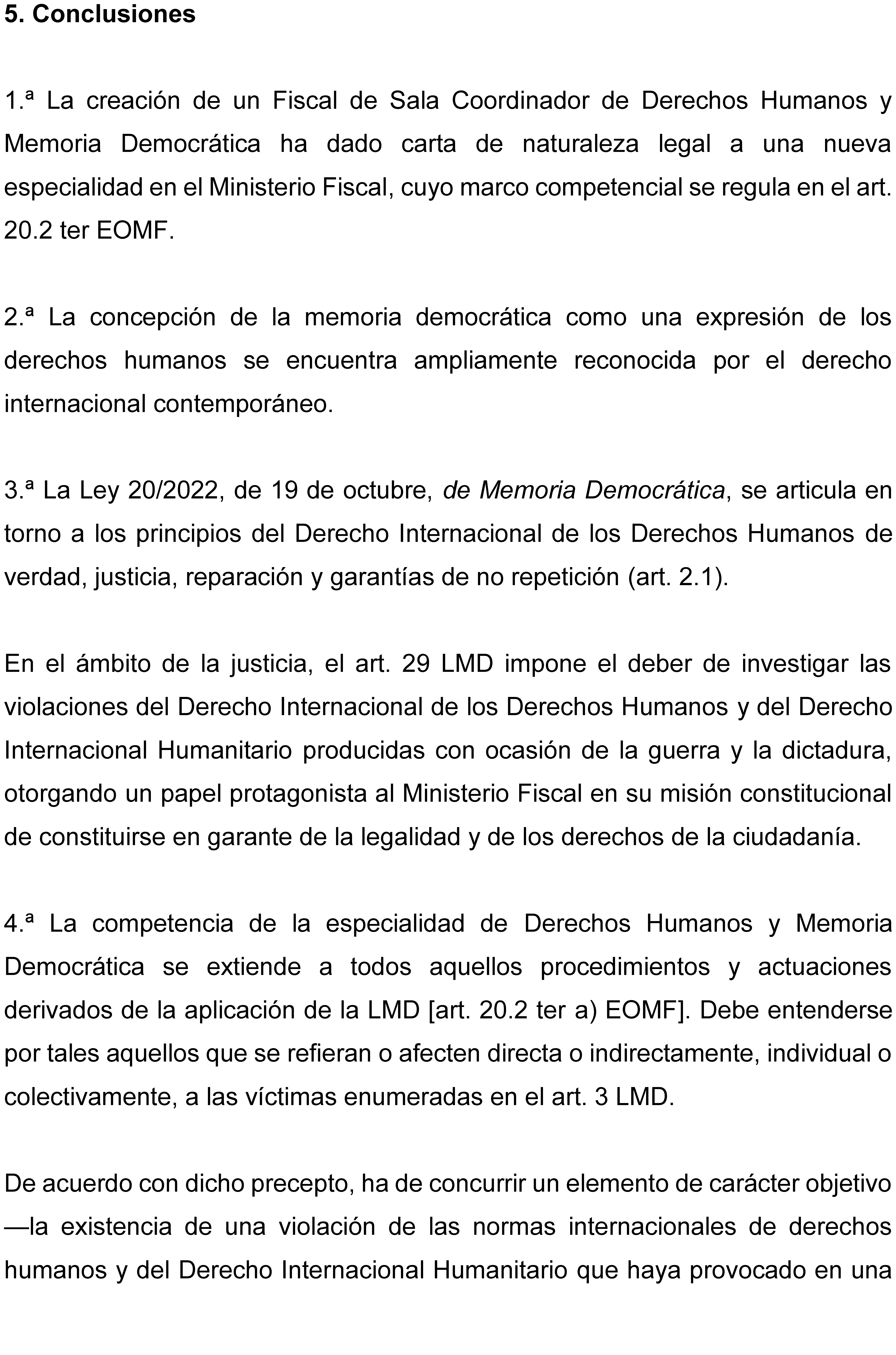 Instrucción 1/2025, de 26 de mayo