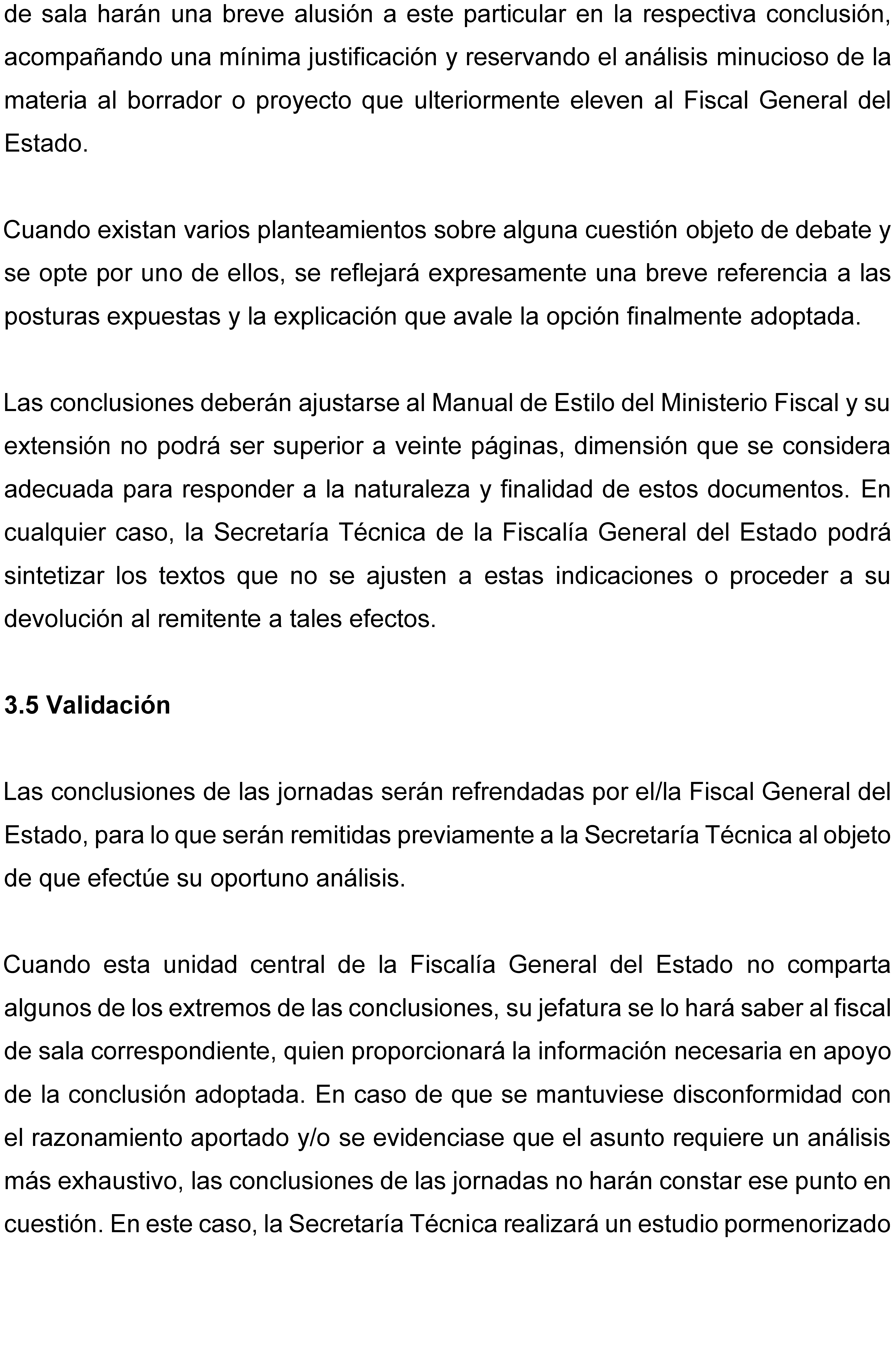 Instrucción 2/2025, de 15 de julio
