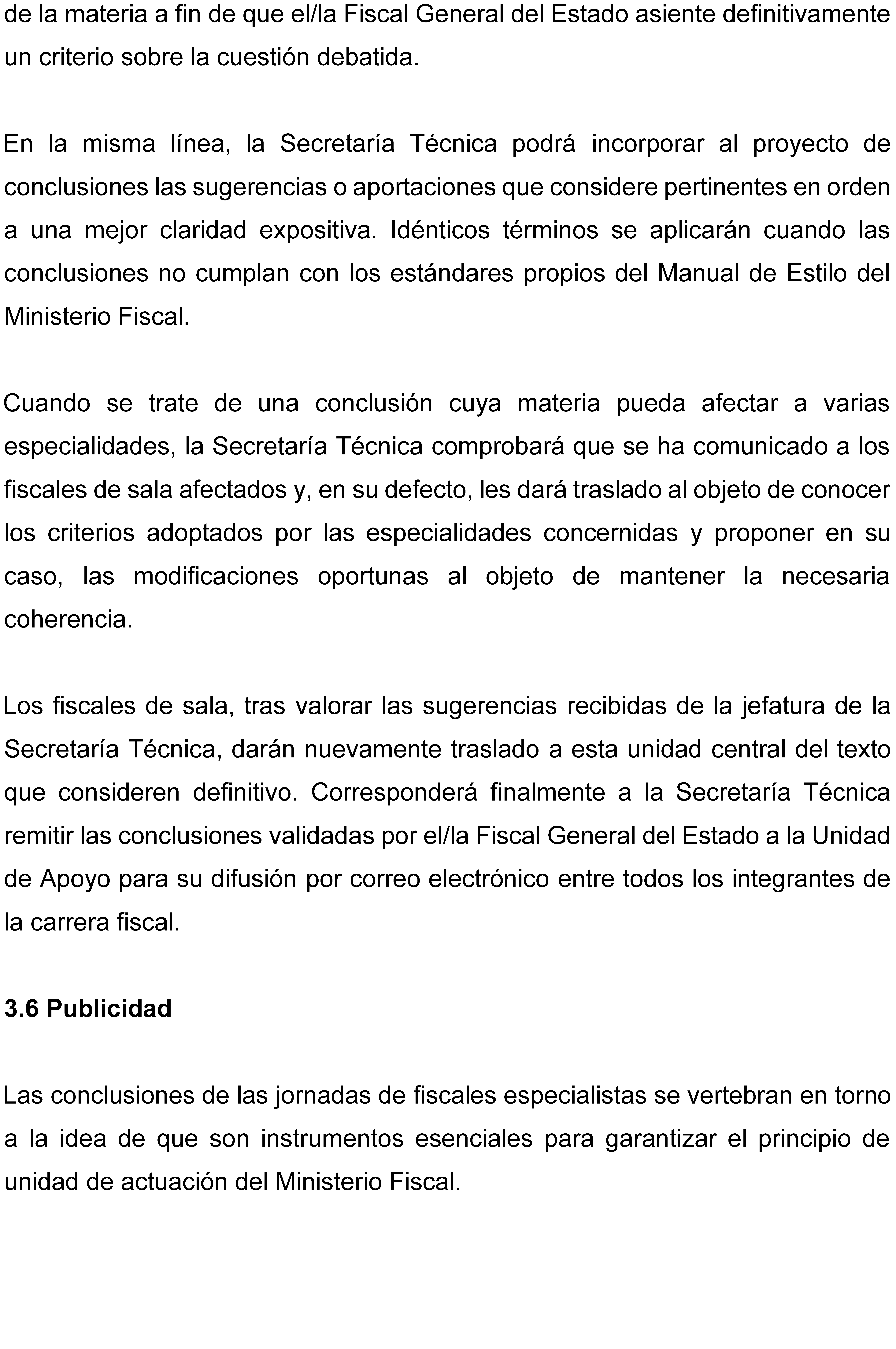 Instrucción 2/2025, de 15 de julio