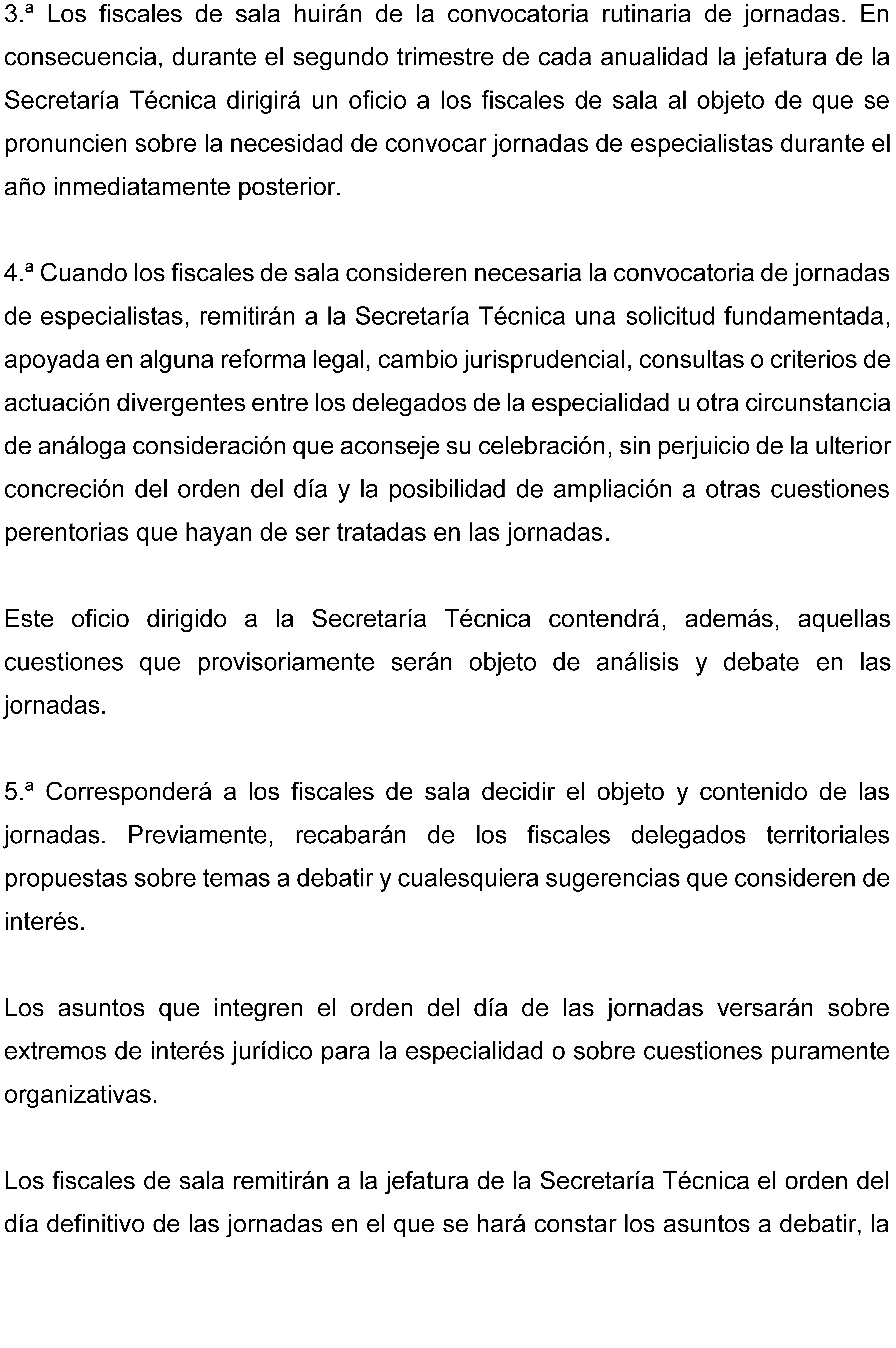 Instrucción 2/2025, de 15 de julio