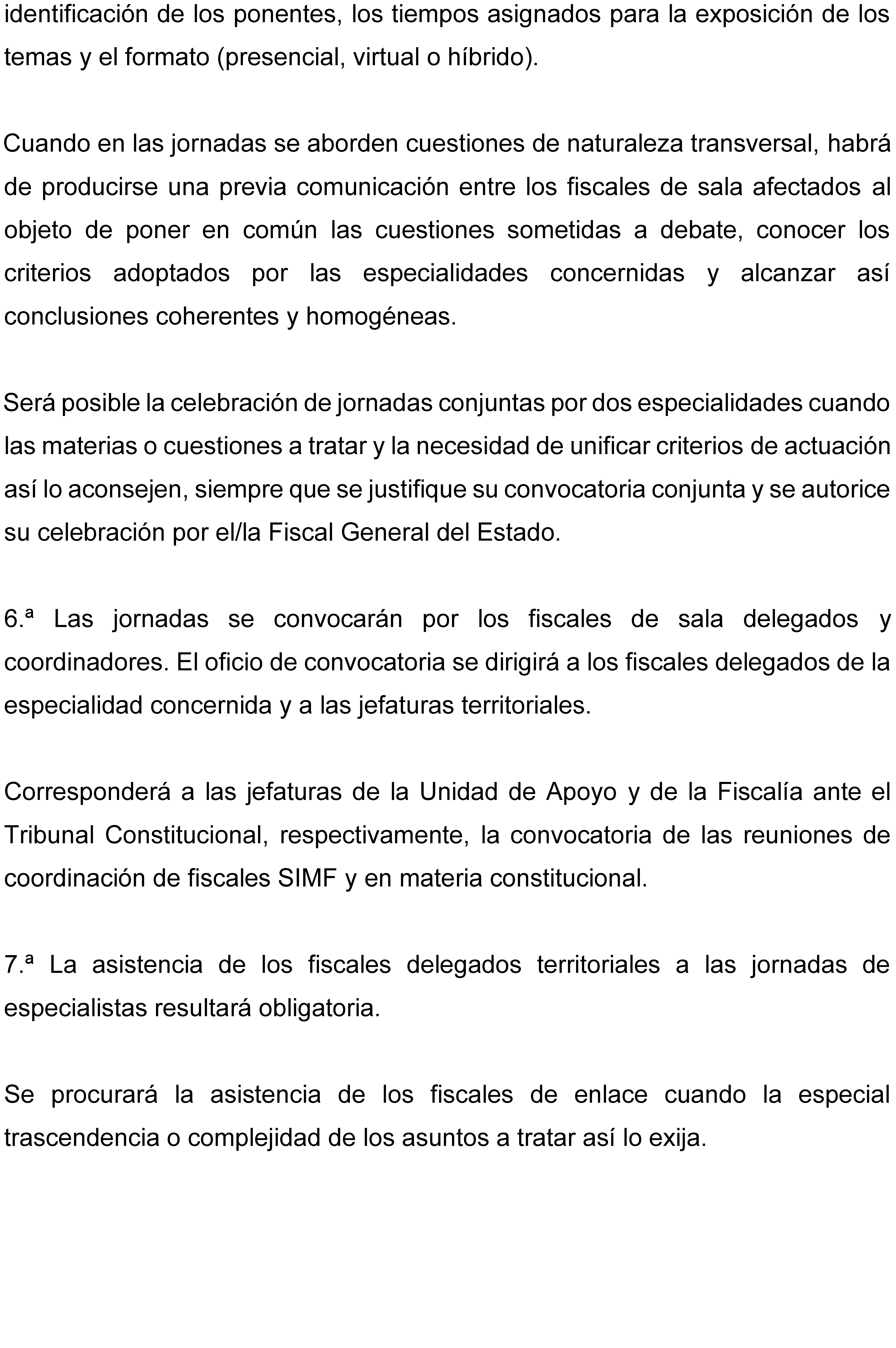 Instrucción 2/2025, de 15 de julio