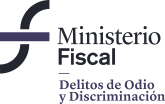 logotipo de delitos de odio y discriminación