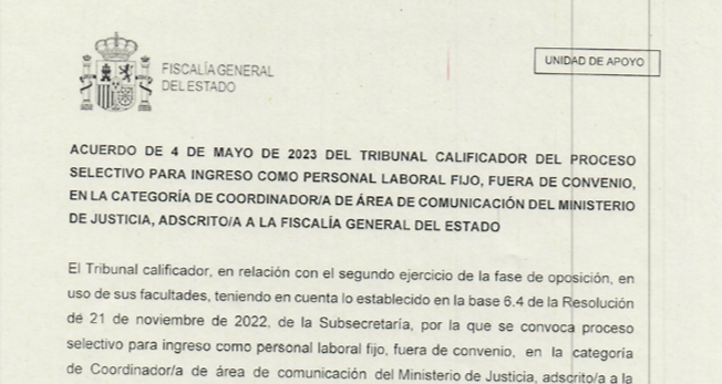 documento del Acuerdo