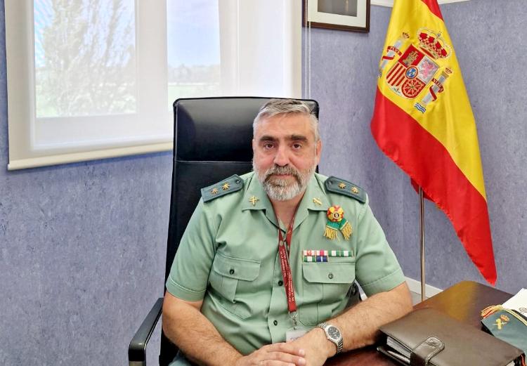 Carmelo Ruiz Ruiz, jefe del Área de Postgrados e Internacional del Centro Universitario de la Guardia Civil (CUGC),
